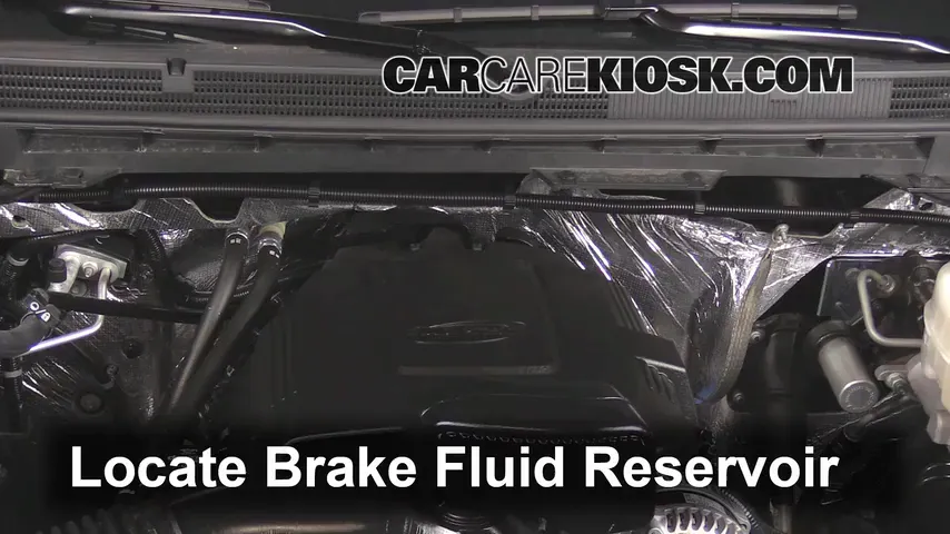 2015 GMC Sierra 2500 HD 6.0L V8 FlexFuel Extended Cab Pickup Brake Fluid
